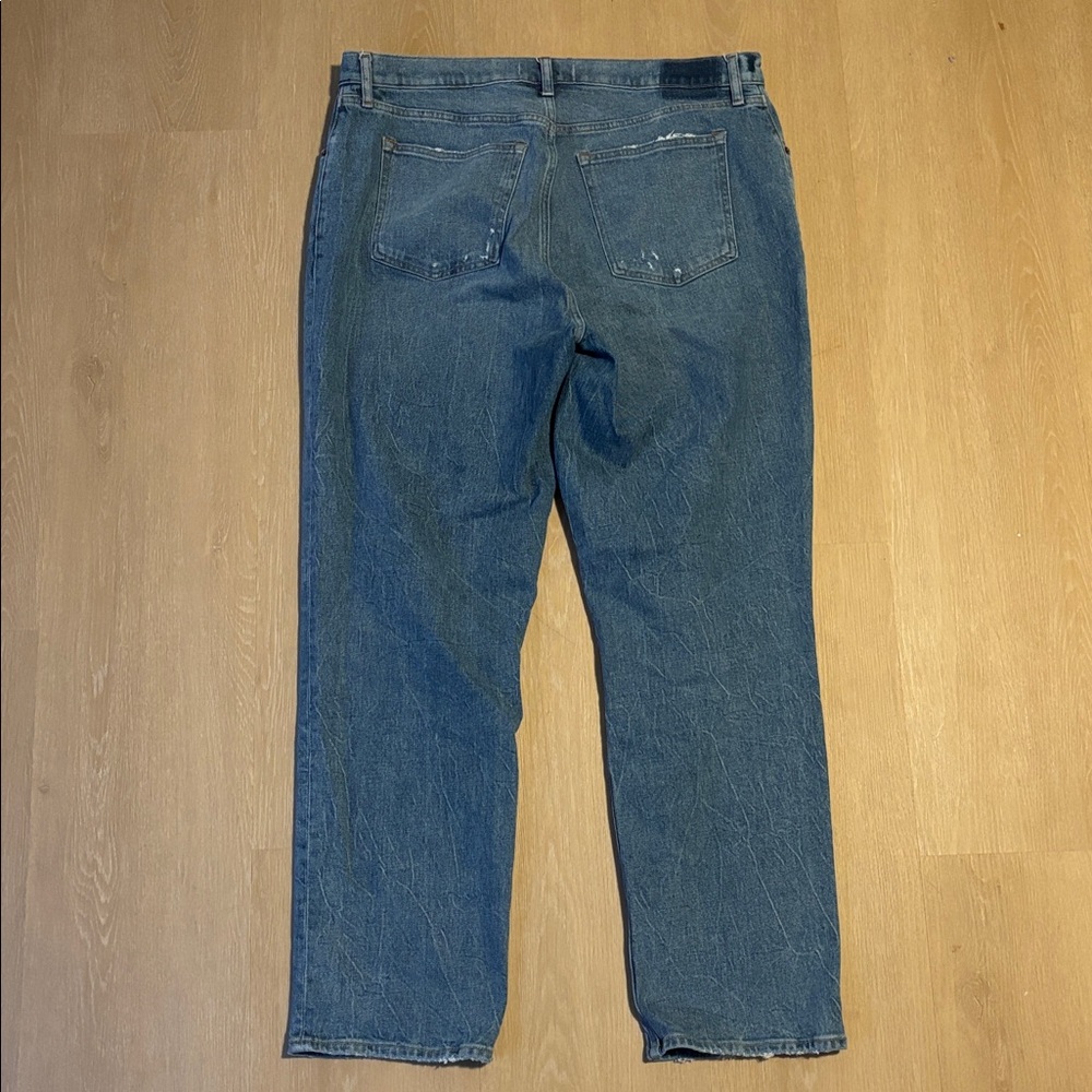 Abercrombie & Fitch The 90s Straight Ultra High Rise Women's Jeans size 33/16 - Picture 3 of 3